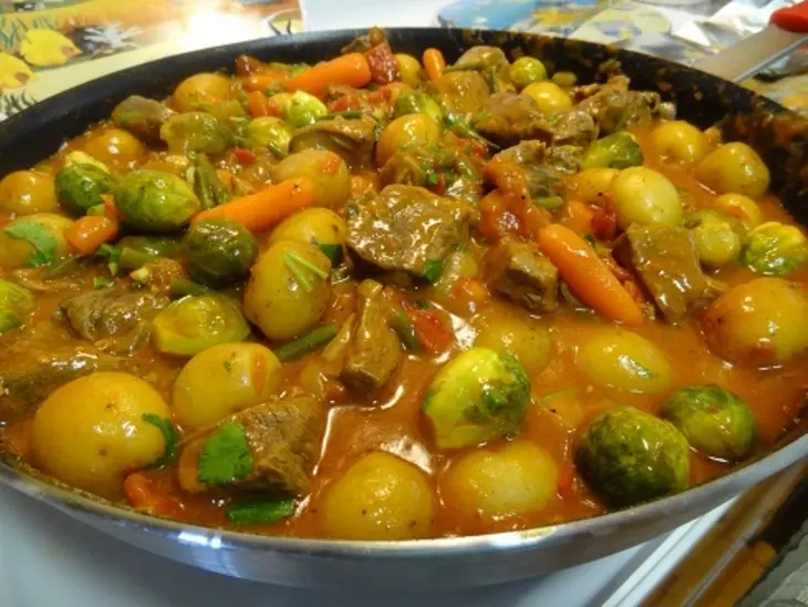 Баранина с овощами: шаг 7