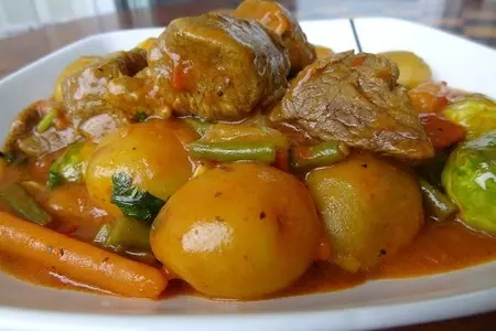Баранина с овощами: шаг 8