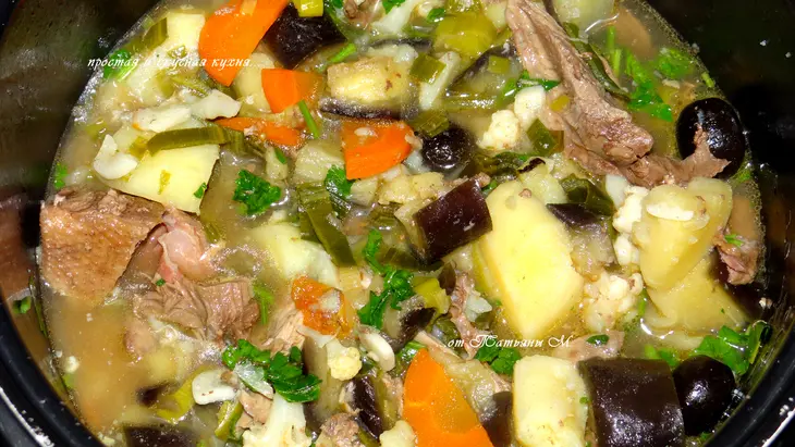 Утка с овощами и маслинами по-критски: шаг 4
