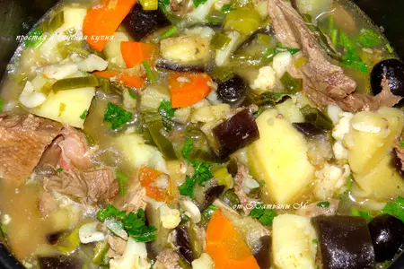 Утка с овощами и маслинами по-критски: шаг 4