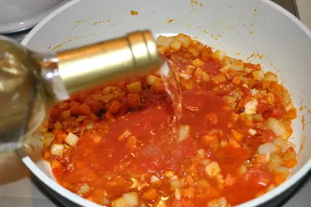 Средиземноморский рыбный суп с соусом а-ля руй: шаг 6