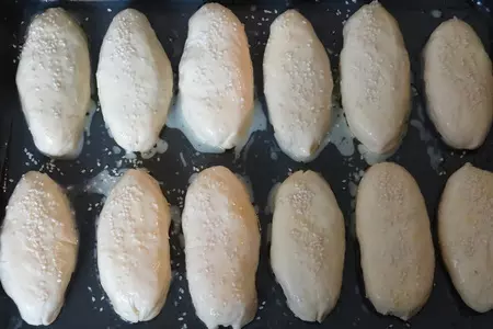 Пирожки с двумя начинками: шаг 3