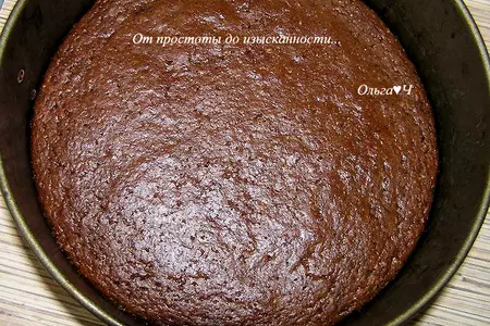 Шоколадный кокосово-томатный торт: шаг 3