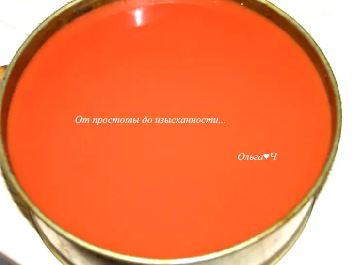 Шоколадный кокосово-томатный торт: шаг 8