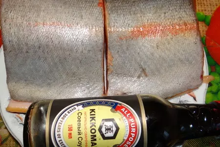 Форель, запеченная на морковно-луковой подушке: шаг 1