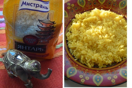 Куриные biryani с рисом и картофелем: шаг 6
