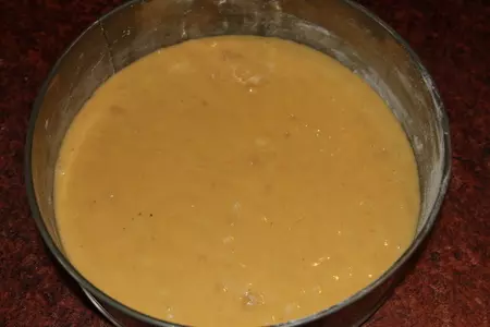Рождественский торт с орехами и клюквенным желе: шаг 9