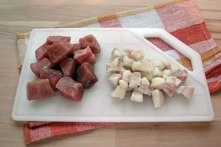 Кулеш с копченым салом: шаг 7