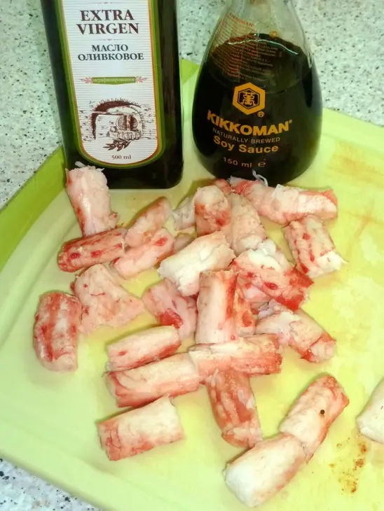 Салат "новый год со вкусом лета": шаг 2