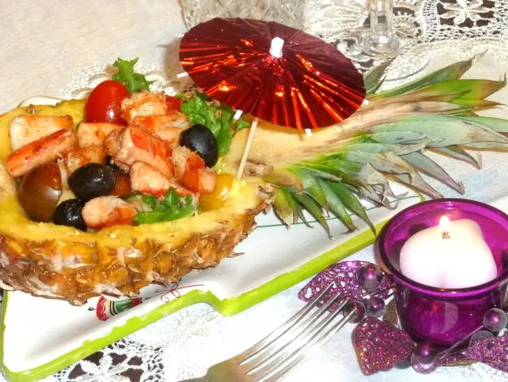 Салат "новый год со вкусом лета": шаг 6