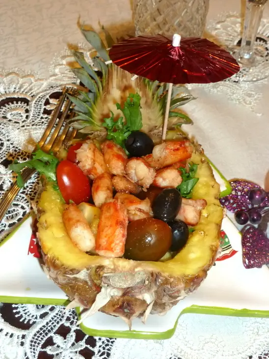 Салат "новый год со вкусом лета": шаг 7