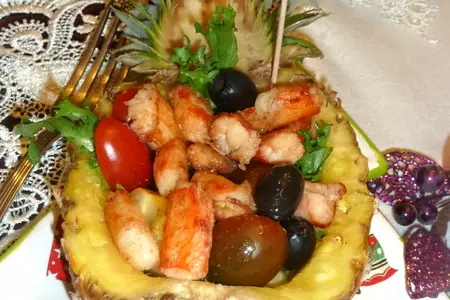 Салат "новый год со вкусом лета": шаг 7