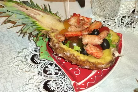 Салат "новый год со вкусом лета": шаг 8