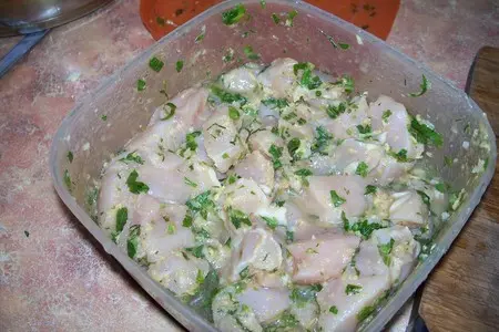 Имбирная курица в кокосовом молоке: шаг 3