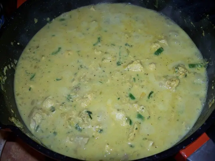 Имбирная курица в кокосовом молоке: шаг 6
