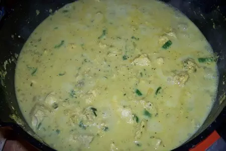 Имбирная курица в кокосовом молоке: шаг 6