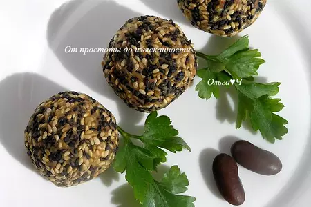 Паштет-закуска из фасоли в кунжутной панировке: шаг 7