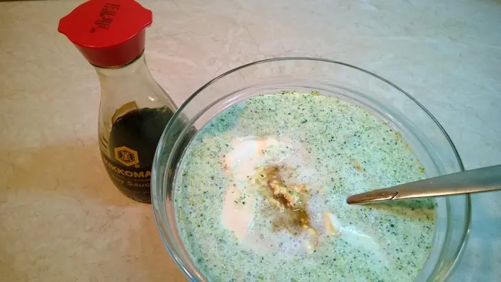 Праздничный рулет с ветчиной и брокколи: шаг 5