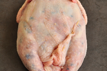 Цыпленок фаршированный клюквой и каперсами: шаг 9