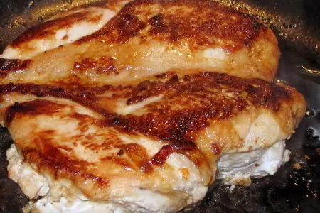 Цыпленок в кокосовом маринаде с сальсой из ананаса и киви: шаг 5