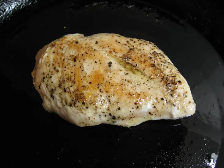 Салат из чечевицы с курицей: шаг 3