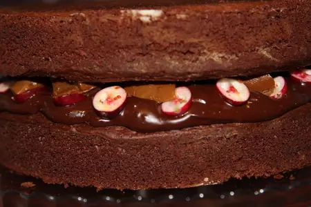 Шоколадно-имбирный торт: шаг 24