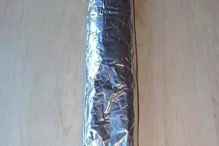 Мясной рулет с начинкой из макарон: шаг 9