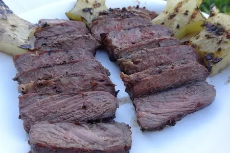 Вкусно кушаем,или как пожарить мясо: шаг 6