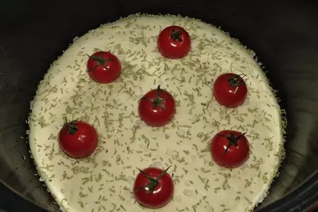 Фокачча с черри и розмарином (тест - драйв): шаг 6