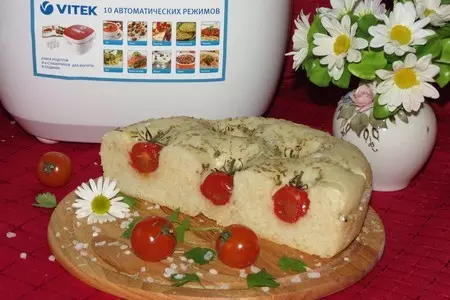 Фокачча с черри и розмарином (тест - драйв): шаг 9