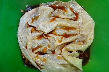 Новогодний мясной шар: шаг 2