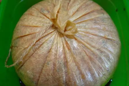 Новогодний мясной шар: шаг 4