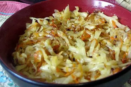 Жареная капуста,гарнир или начинка для пирогов(тест-драйв): шаг 7