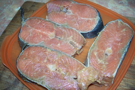Пряные стейки лосося: шаг 7