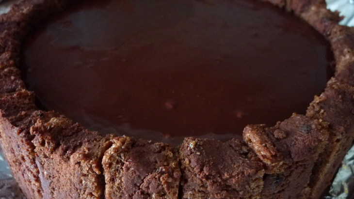 Шоколадно-клюквенный торт “в ожидании чуда” : шаг 14
