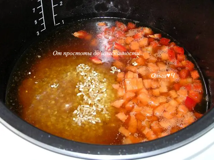 Утка с соевым соусом и цельнозерновым рисом (в мультиварке): шаг 3