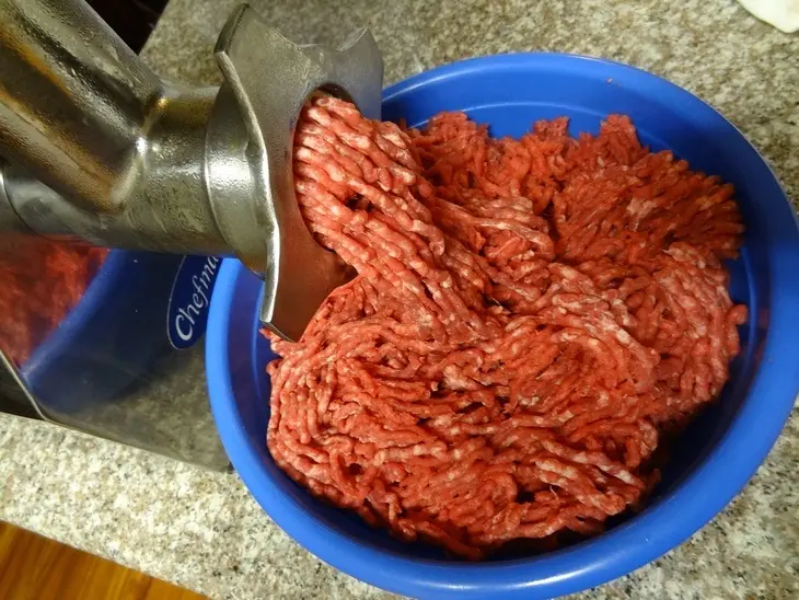 Колбаса - chicken and beef: шаг 2