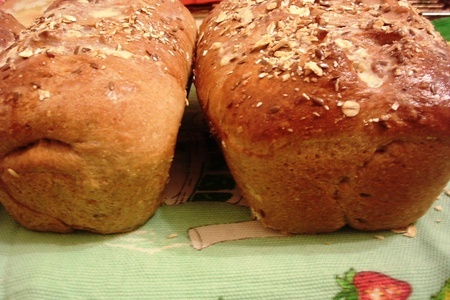 Хлеб мультизлаковый с грецким орехом.: шаг 11