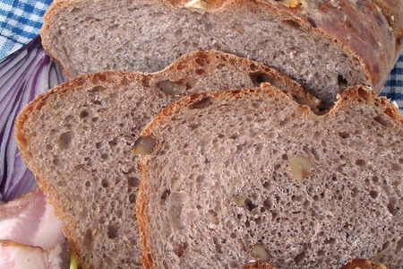Хлеб мультизлаковый с грецким орехом.: шаг 14