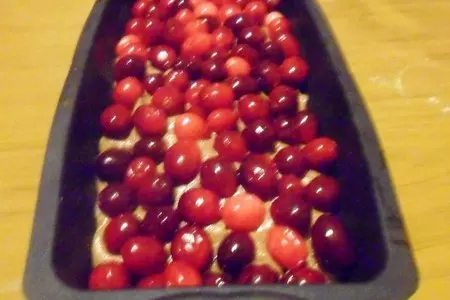 Шоколадный кекс с клюквой: шаг 5