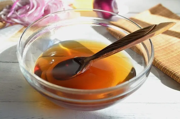 Салат из чечевицы с маринованным луком: шаг 1