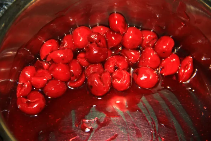 Чизкейк "triple "c" (cognac, cherry, chocolate): шаг 8