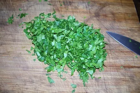 Салат из чечевицы с брынзой и овощами: шаг 7