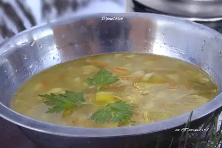 А сегодня грибной суп: шаг 5