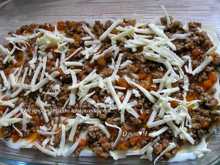 Мясная лазанья: шаг 4