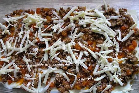 Мясная лазанья: шаг 4