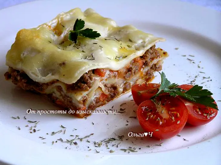 Мясная лазанья: шаг 8