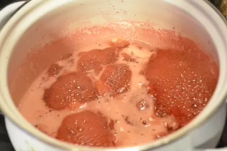 Овсянка настоящая  с ягодным соусом: шаг 5