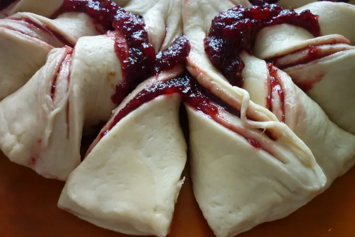 Пирог "рождественская звезда": шаг 11