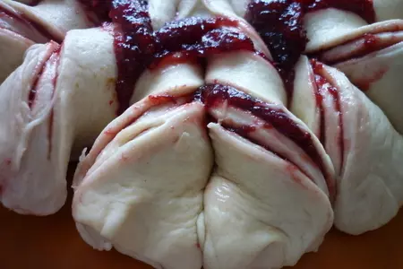 Пирог "рождественская звезда": шаг 13